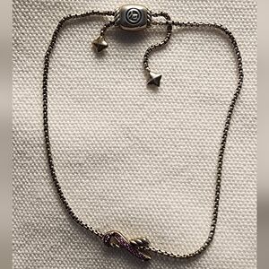 David Yurman Silver Ribbon Chain Bracelet